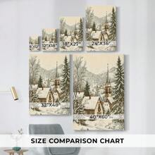 Christmas Holiday Art - Gallery Wrapped Canvas DXXII