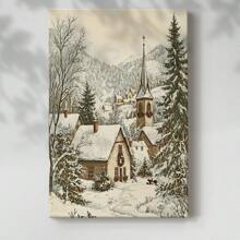 Christmas Holiday Art - Gallery Wrapped Canvas DXXII