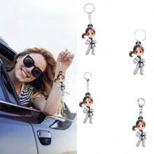 4pcs/1pc Cute Kung Fu Master Acrylic Keyring - Multicolor DIY Holiday Accessories With Martial Arts Theme, Can Be Used As Backpack, Wallet Or Key Accessories - Perfect Gift For Christmas, Mother's Day And Martial Arts Enthusiasts Car Accessories Bag Charm Backpack For School Goth Y2k