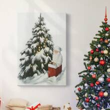 Christmas Holiday Art - Gallery Wrapped Canvas CCXLV - 32x48INCH - Xem 6