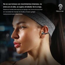 Y99 Clip-On Wireless Sports Headphones Bluetooth 5.2 Waterproof Touch Control With Mic LED Display Suitable For - 白色 - 查看 10