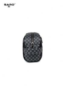 saroxi Men's Large Capacity Fashion Casual Outdoor Travel Hand/Wrist Pouch, Big Storage Portable High-End Simple And Stylish Suitable For Office, Gift For Young People, Students Men Bag Gifts For Men Christmas Winter Vacation Dad Gifts Boyfriend Gifts Valentine Day Wallet Purses Spring - Black - View 9