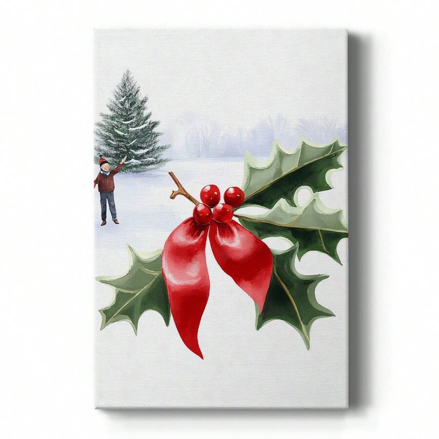 Christmas Holiday Art - Gallery Wrapped Canvas DCCLXXXIV - 16x24英寸 - 查看 1