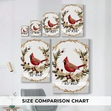 Christmas Holiday Art - Gallery Wrapped Canvas CMLXII - 24X36英寸 - 查看 3