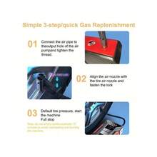 Thiết bị khởi động pin dự phòng di động, Bộ khởi động ô tô 12V Bộ tăng cường ắc quy ô tô Bộ sạc màn hình LCD Thiết bị khởi động ô tô, Bộ sạc điện chạy bằng xăng 99800mAh cho bộ tăng cường ắc quy ô tô - Công cụ khẩn cấp mới - Xem 4