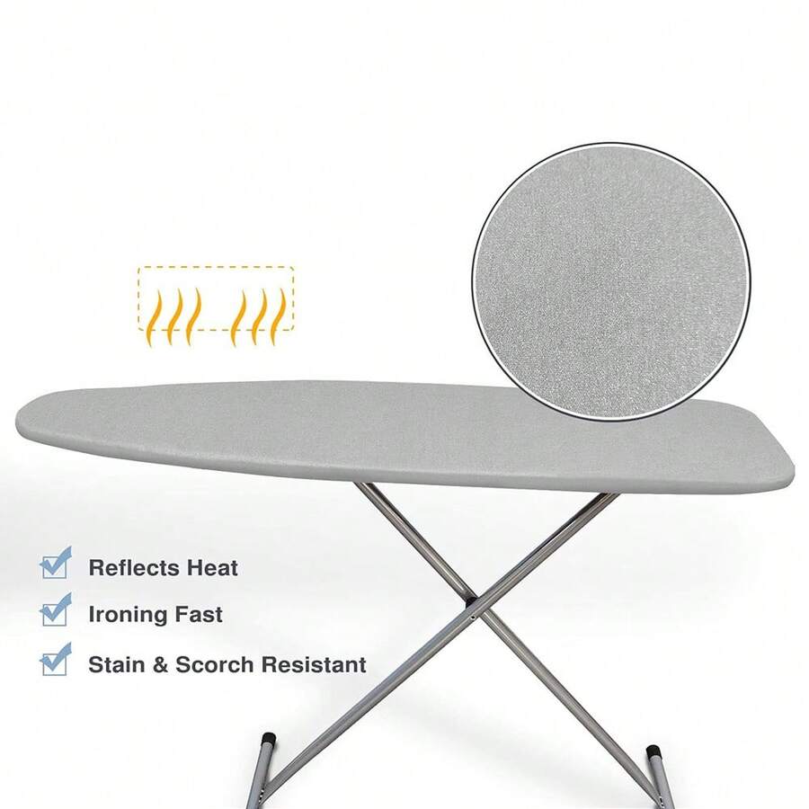 Ironing Board Cover, Full Size Scorch Resistant Padding, Elastic Edge