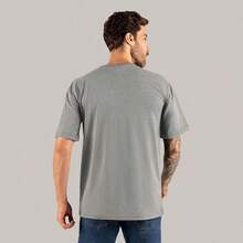 Los Angeles Tires Oversize T-Shirt Large Model Over Sleeve Windbreaker - 灰色 - 查看 5