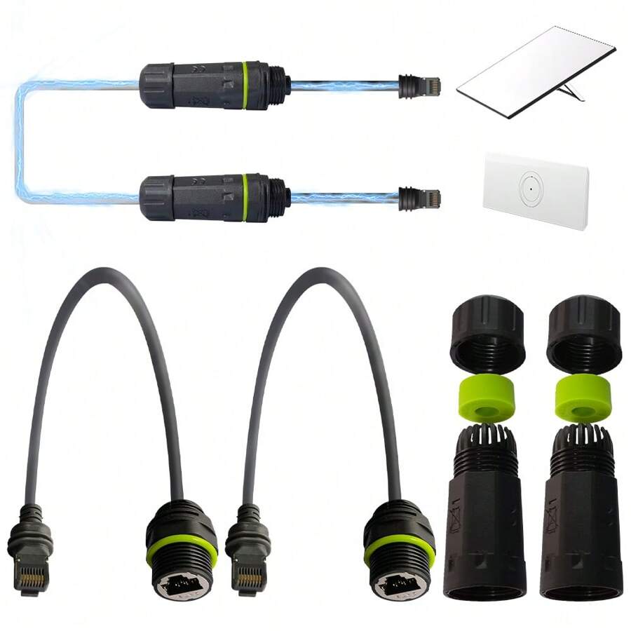 Adaptador Ethernet Starlink Gen 3/Mini, Cable Starlink de 1.64 pies con interfaz de cable Ethernet RJ45, para conectar el Starlink estándar