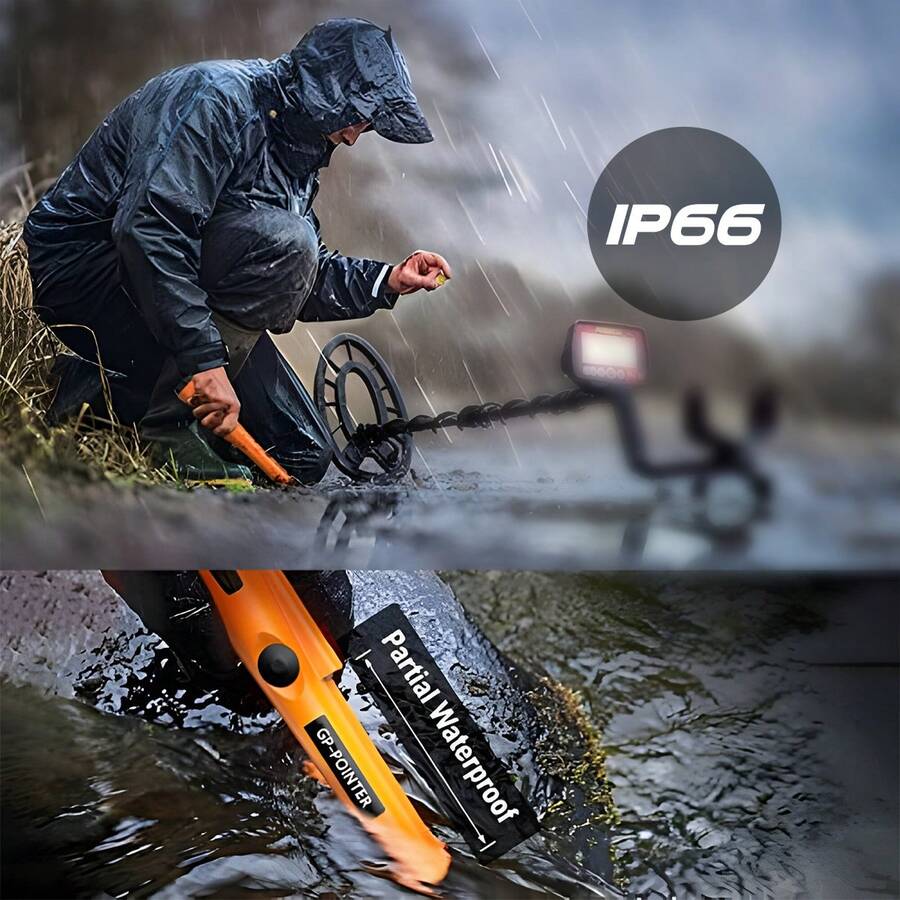 1 Set, Handheld Metal Detector GPPointer Pinpointing For Treasure