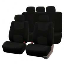 5Seat Car Seat Covers Set - Stylish, Durable Polyester With Sponge Filling For Most Vehicles - 5 Seats - View 13