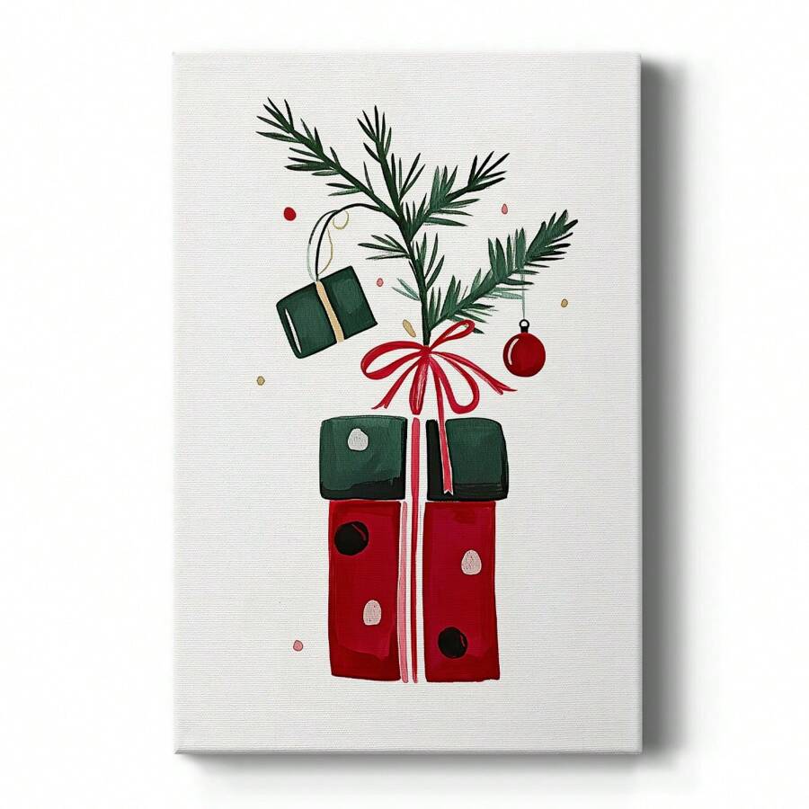 Christmas Holiday Art - Gallery Wrapped Canvas DCCCLXIII - 32x48INCH - View 1
