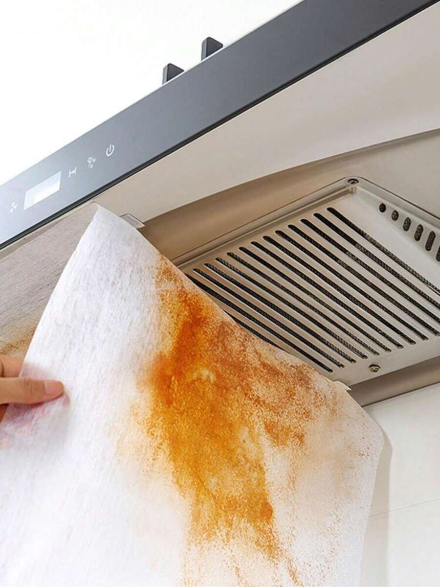 Kitchen Range Hood OilProof Cover, OilAbsorbing Film OilAbsorbing