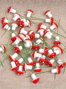 20 Pieces Foam Colored Mini Mushroom Decorations Artificial Mushroom Artworks Micro Landscape Basin Landscaping Christmas Ornaments Decorations Used For Fairy Tale Gardens Moss Landscapes Halloween Decorations And Tabletop Plant Statues