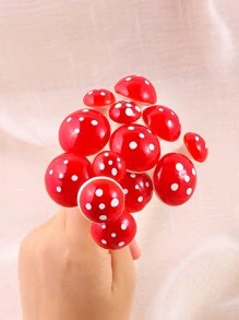 20 Pieces Foam Colored Mini Mushroom Decorations Artificial Mushroom Artworks Micro Landscape Basin Landscaping Christmas Ornaments Decorations Used For Fairy Tale Gardens Moss Landscapes Halloween Decorations And Tabletop Plant Statues