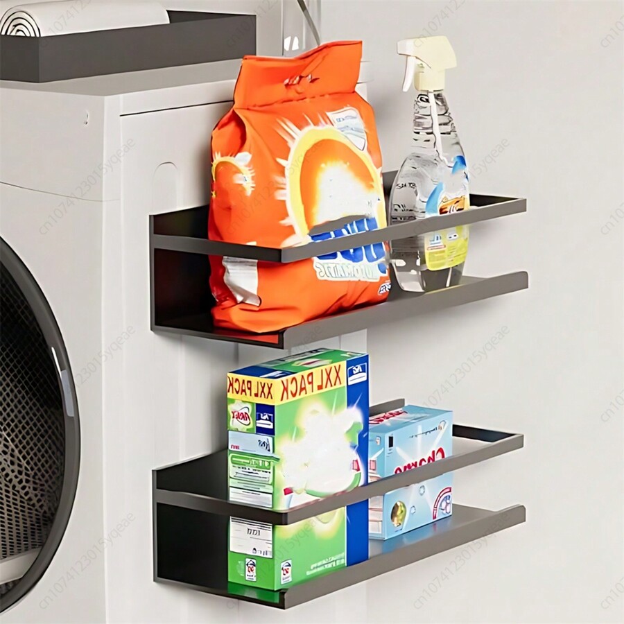 Spice Rack Fridge Organizer Shelf Side Wall Refrigerator