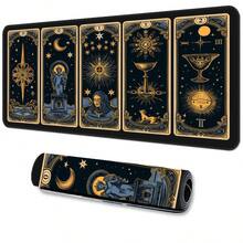 塔罗牌大桌垫、游戏鼠标垫、键盘垫、独特创意、橡胶防滑底座、边缘锁定 - 塔羅牌 - 查看 11