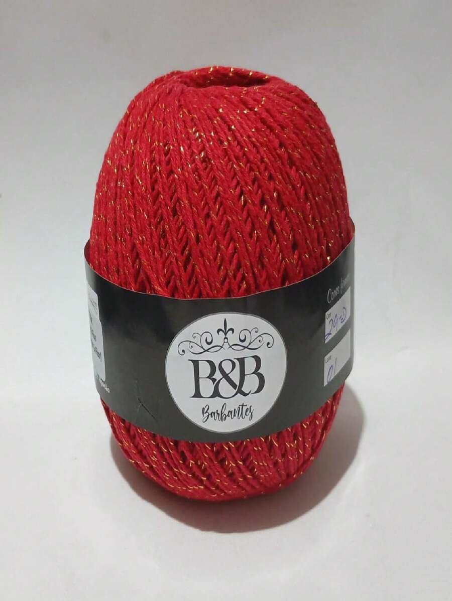 B&B Gold Christmas Glitter Twine, 250g Strand 6 - 金紅 - 查看 1