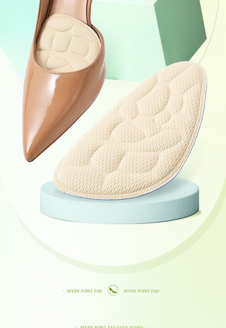 2Pack, Women's High Heel Sponge Forefoot Inserts, Insoles For Pain