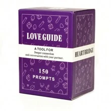 Love Guide Card Game Relationship Deck 150 Discussion Prompts Conversations Starter Couples Games Perfect Couples Card Games Romantic Gifts For Couples,Game For Couples,Adult Game,The Love Game - Black - View 3