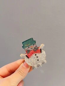 1 件女士圣诞发夹，节日派对发饰 - 多色 - 查看 7