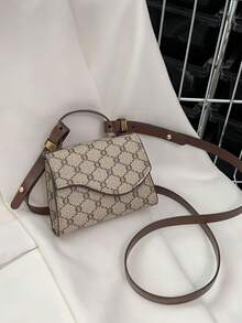 Túi xách đựng son môi mini trơn màu thời trang nhỏ gọn cho nữ - Xám - Xem 10