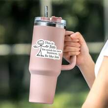 3-Inch "This Is Jim, Be Like Jim" Sarcastic Meme Vinyl Sticker – Perfect For Office Humor, Laptops, Journals, And Water Bottles | Great For Meme Lovers, Introverts, And Sarcastic Humor Enthusiasts | Ideal Gift For Co-Workers, Friends, And College Students | Funny Sticker For Daily Motivation