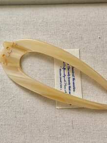 1 件亚克力可爱休闲猫发夹，秋冬季发饰 - 彩色 - 查看 17