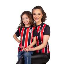 Original Sao Paulo Women's Shirt Official Spfc AWAY 2024 Shirt - Đỏ và trắng - Xem 3