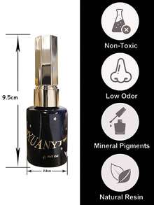 1 件 12ml 深绿色凝胶指甲油，6 种流行颜色法式指甲油，可浸湿 UV 光固化凝胶指甲油，艺术设计美甲沙龙 DIY 沙龙凝胶 - 彩色 - 查看 10