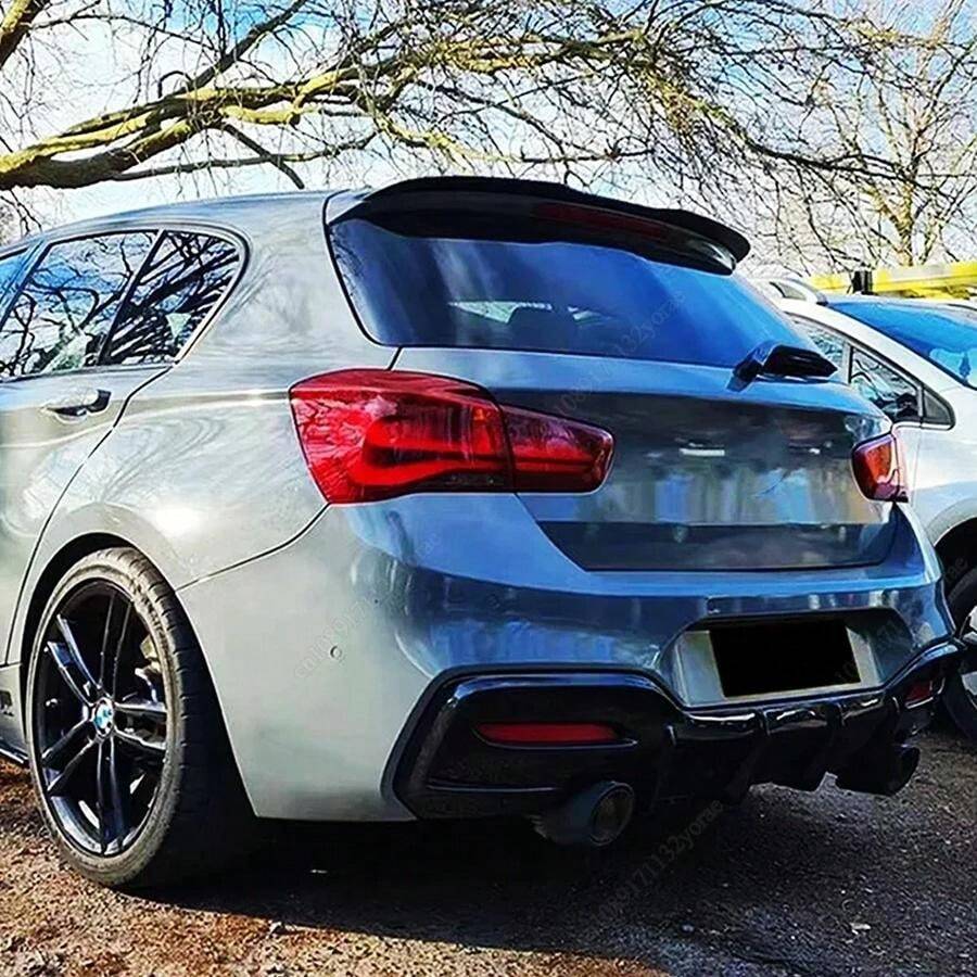 Aileron Arrière ABS Noir Brillant Pour BMW Série 1 F20 F21 (2012-2019) - Becquet De Coffre Sportif