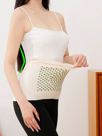 1pc Moxibustion Belly Band, Warm Waist, Self-Heating For Abdomen, Prevent Cold, Warm Stomach And Waist