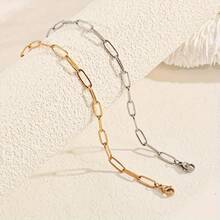 1 件多功能链式手链，嘻哈风格，优雅的钛钢配饰装饰，适合情侣日常佩戴、圣诞节、新年、情人节节日礼物 - 彩色 - 查看 6