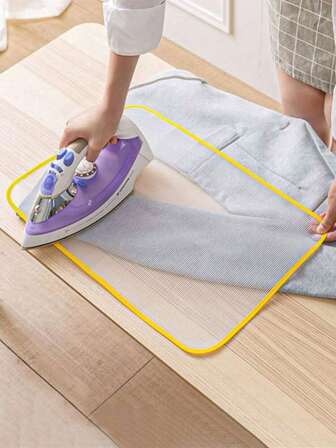 1 adet/3 adet Rastgele Koruyucu Ütü Bezi Yüksek Sıcaklık Tahtası Pres Örgüsü Yalıtım Pedi Koruyucu Koruma Giyim Ev Aksesuarları Ev Dekoru, Ev Dekorasyonu, Mutfak, Yatak Odası, Ev, Ofis, Okul İçin