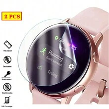 5Pcs Screen Protector Compatible With Galaxy Watch 7 40mm 44mm 5 6 Watch 6 5Pro Watch 4 Classic 40/42/46/47mm Soft Protective Film Gift For Birthday, Family, Friends Watch Screen Protector, Watch Cover, Watch Accessories