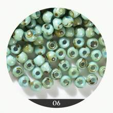 4mm 10g/Xấp xỉ 140 hạt cườm thủy tinh, hạt thủ công nhỏ, hạt nhỏ, hạt cườm tròn Rocaille 15 màu Picasso cỡ 6/0, hạt cườm tròn nhỏ hình ngựa con rời 15 màu hạt cườm thủy tinh vòng tay hạt cườm tròn rời hạt macaron nhỏ hạt cườm thủy tinh tròn cho vòng tay vòng cổ làm đồ trang sức thủ công tự làm - 4mm-Picasso - Xem 23