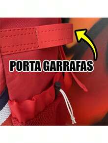 Premium Beer Backpack Thermal Bag With Double Lining And Exclusive Digital Thermometer Technology - 紅色 - 查看 3