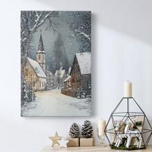 Christmas Holiday Art - Gallery Wrapped Canvas DXXI - 12X18INCH - View 4