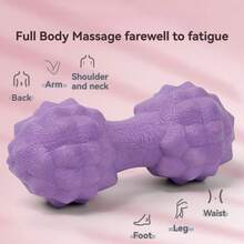 1 quả bóng yoga Fascia thư giãn cơ bắp massage bóng tập luyện vòm chân thể dục tích hợp lòng bàn chân bóng đậu phộng rắn massage chân bóng bấm huyệt sâu thư giãn cơ vai và cổ cổ thể dục yoga cầm tay kinh lạc bóng - Nhiều màu - Xem 7