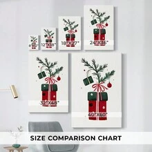 Christmas Holiday Art - Gallery Wrapped Canvas DCCCLXIII - 40X60INCH - View 3