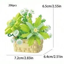 1 件彩色花卉系列积木盆栽花卉、装饰花束、春花积木、生日礼物、圣诞礼物、新年礼物、迷你积木、桌面装饰、缓解压力、缓解压力、可爱积木、积木收藏。随机包装、家居收藏装饰、办公桌面装饰、桌面装饰礼品、积木益智玩具、打造您自己的花卉收藏。 - 彩色 - 查看 14
