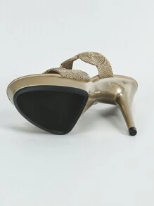 Sexy extrem hoher Absatz Plateau Stiletto Club Wear Pumps, wasserdichte Mode Laufsteg Modell T-Bühnen Aufführung Kleid Party Hochzeit Absatz Sandalen