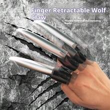 Đồ chơi giảm căng thẳng cơ học Wolf Claw có thể thu vào, Đồ chơi giảm căng thẳng đầu ngón tay có thể gập lại - Quà tặng sinh nhật, Quà tặng Giáng sinh, Quà tặng ngày lễ, Đồ chơi quà tặng - Nhiều màu - Xem 4