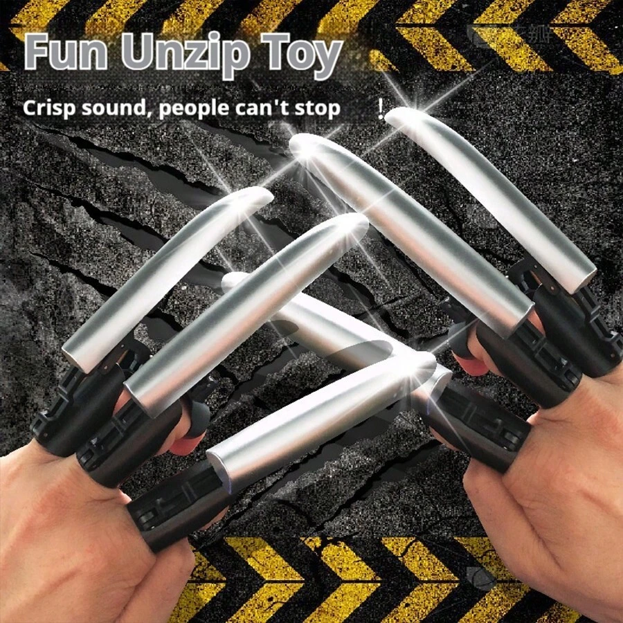 Đồ chơi giảm căng thẳng cơ học Wolf Claw có thể thu vào, Đồ chơi giảm căng thẳng đầu ngón tay có thể gập lại - Quà tặng sinh nhật, Quà tặng Giáng sinh, Quà tặng ngày lễ, Đồ chơi quà tặng