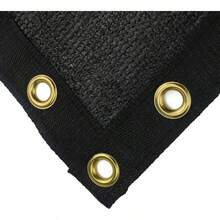 6X50ft Privacy Fence Cover Screen Fencing Mesh Shade Cover For Garden Yard Black - 1 - Xem 4