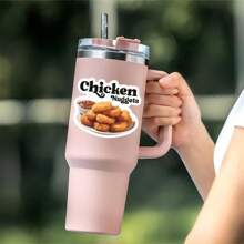 3 英寸“鸡块”快餐表情包乙烯基贴纸 - 非常适合笔记本电脑、水瓶、日记本和快餐爱好者 | 非常适合美食家、鸡块爱好者和表情包收藏家 | 青少年、儿童和快餐爱好者的理想礼物 | 适合美食爱好者的有趣而奇特的贴纸 - 3吋/7.62厘米 - 查看 2