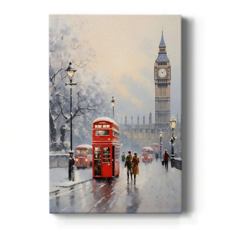 Christmas Holiday Art - Gallery Wrapped Canvas DLXIII - 24X36英寸 - 查看 1