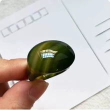 1 件天然水晶玛瑙宝石指环、石英宝石拇指环、个性化独特戒指、财富、运气、时尚男女珠宝、情侣戒指、订婚戒指、家庭礼物、圣诞节和各种节日派对礼品戒指、水晶礼品（礼盒）