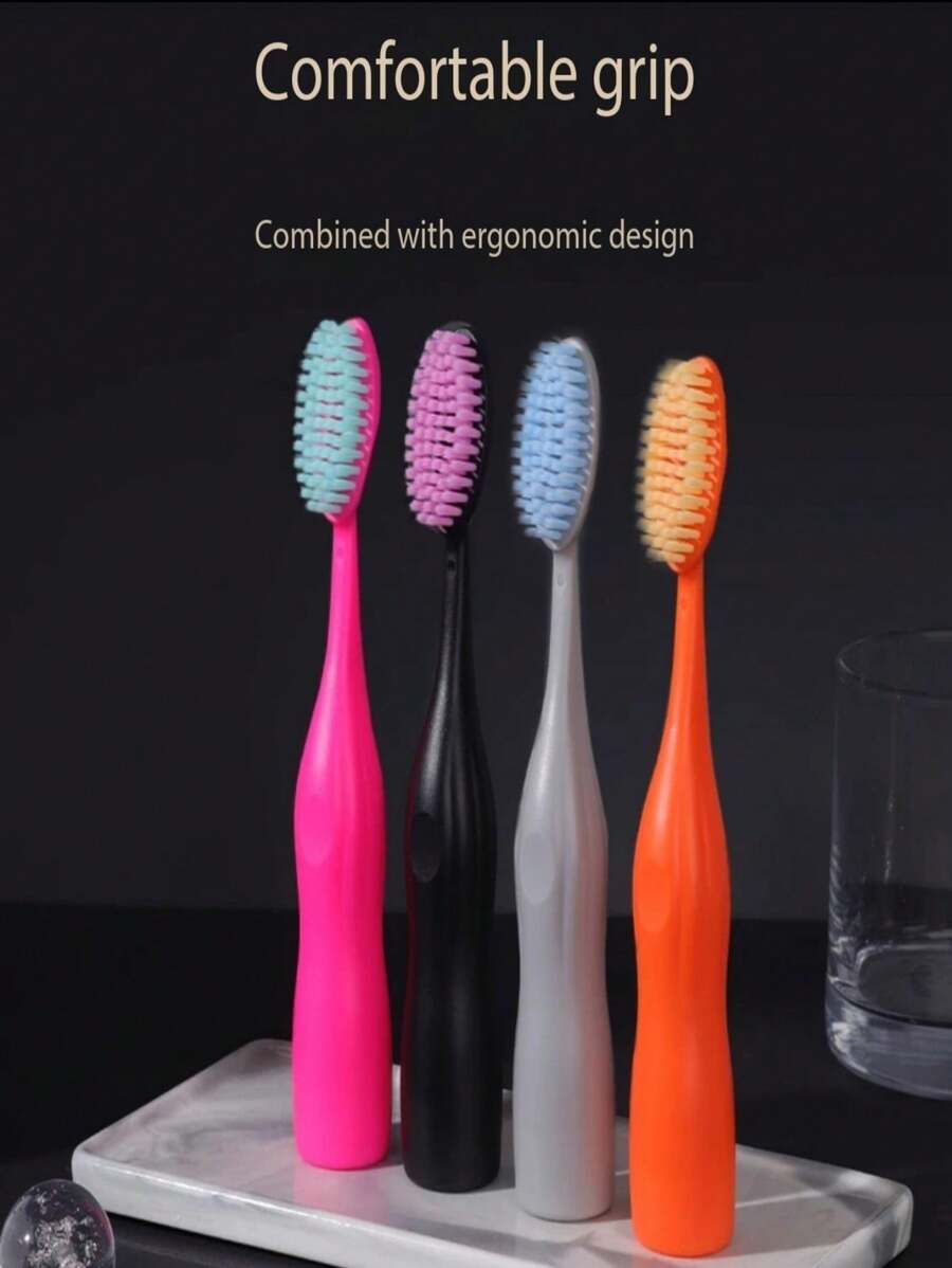 1pc Jumbo Soft Bristle Toothbrush, Viral Popular Luxury Adult High-End
