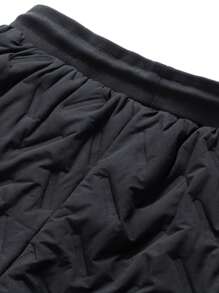 Men's Thermal Lined Thickened Sweatpants With Drawstring