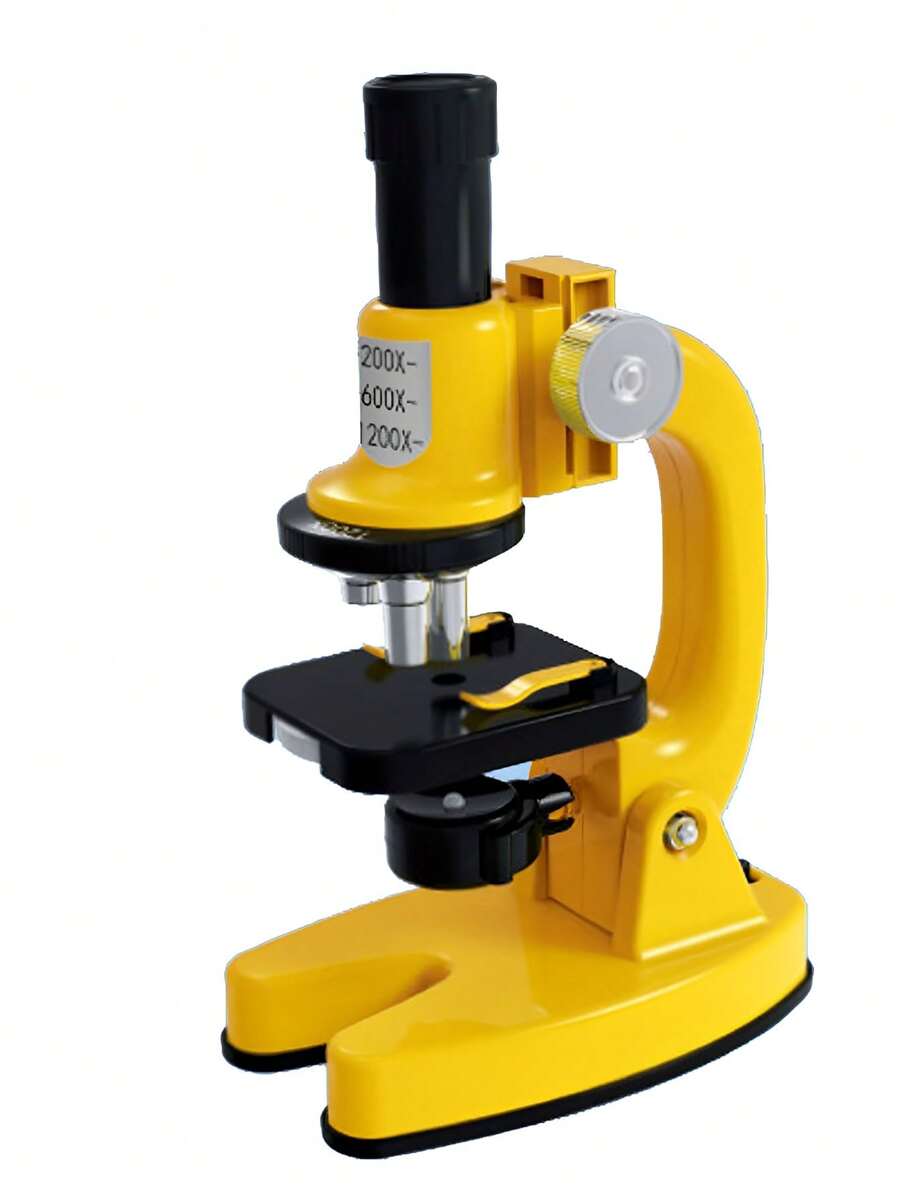 1pc 1200X High Definition Optical Microscope, Student Science